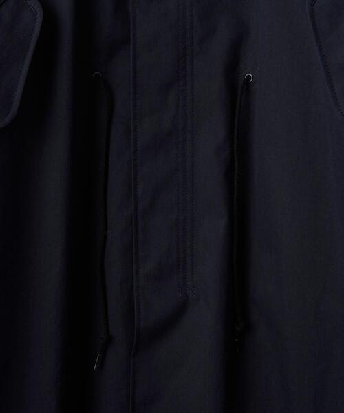 LOEFF(ロエフ)の「<LOEFF>OX スタンドカラー ミリタリーコート NAVY UNISEX(モッズコート・メンズ・ネイビー・1/2/0)」の11枚目の写真