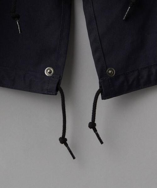 LOEFF(ロエフ)の「<LOEFF>OX スタンドカラー ミリタリーコート NAVY UNISEX(モッズコート・メンズ・ネイビー・1/2/0)」の6枚目の写真