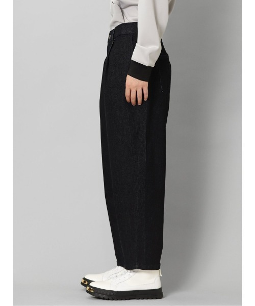 semantic design(セマンティックデザイン)の「セマンティックデザイン ハイパーストレッチ バルーンデニム(デニムパンツ・メンズ・ネイビー・MEDIUM/LARGE)」の5枚目の写真