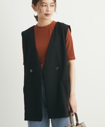 Green　Parks | カットジョーゼットジレ(ベスト)