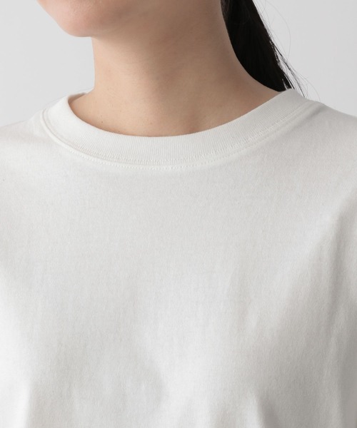 LOWRYS FARM（ローリーズファーム）の「ソデボリュームロングＴシャツ　125416（Tシャツ/カットソー・レディース・ホワイト/ブラック/ブラウン/ピンク・FREE）」の13枚目の写真