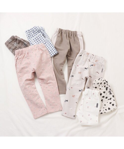 apres les cours(アプレレクール)の「バラエティ/7days Style pants(その他パンツ・キッズ・アイボリー/キナリ/カーキ/ピンク/ライトグレー/ブラウン/チャコール・120/110/80/100/130/90)」の10枚目の写真