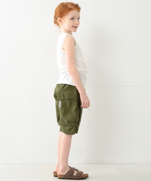 こども ビームス(コドモビームス)の「こども ビームス / "Daily Cut" 袖チュール ノースリーブTシャツ (90~140cm)(Tシャツ/カットソー・キッズ・ホワイト/ライトグレー/レッド系その他/イエロー/グリーン・90t/120/100/140/110/130)」の18枚目の写真