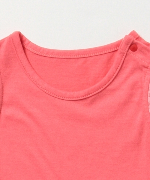 こども ビームス(コドモビームス)の「こども ビームス / "Daily Cut" 袖チュール ノースリーブTシャツ (90~140cm)(Tシャツ/カットソー・キッズ・ホワイト/ライトグレー/レッド系その他/イエロー/グリーン・90t/120/100/140/110/130)」の19枚目の写真