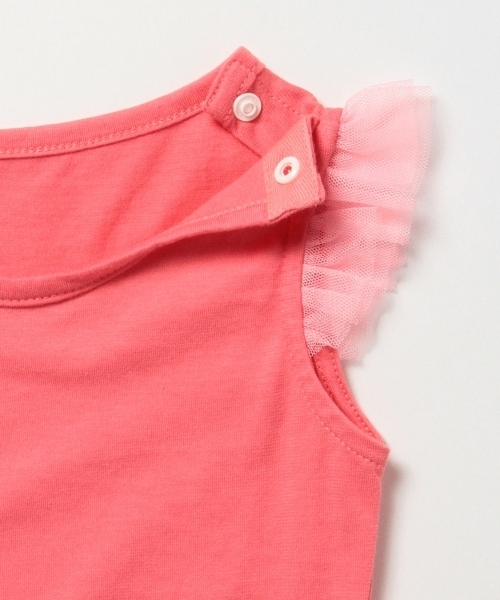 こども ビームス(コドモビームス)の「こども ビームス / "Daily Cut" 袖チュール ノースリーブTシャツ (90~140cm)(Tシャツ/カットソー・キッズ・ホワイト/ライトグレー/レッド系その他/イエロー/グリーン・90t/120/100/140/110/130)」の21枚目の写真