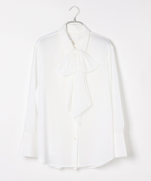 yuw(ユウ)の「タイツキシャツ 164817(シャツ/ブラウス・レディース・ホワイト/ブラック/ブルー/ホワイト系その他・FREE)」の15枚目の写真