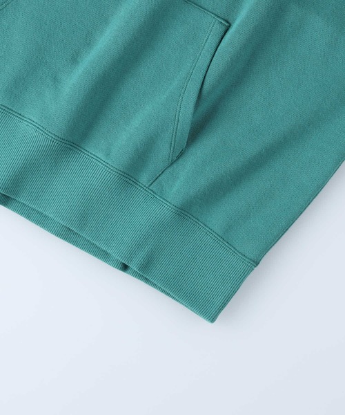 Champion（チャンピオン）の「【Champion】切り替えスウェットパーカー（パーカー・レディース・グリーン/ホワイト×グレー/ブルー・M/L）」の8枚目の写真