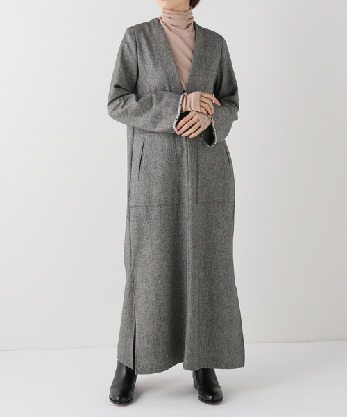 IENA（イエナ）の「ウォッシャブルTweedデザインワンピース 