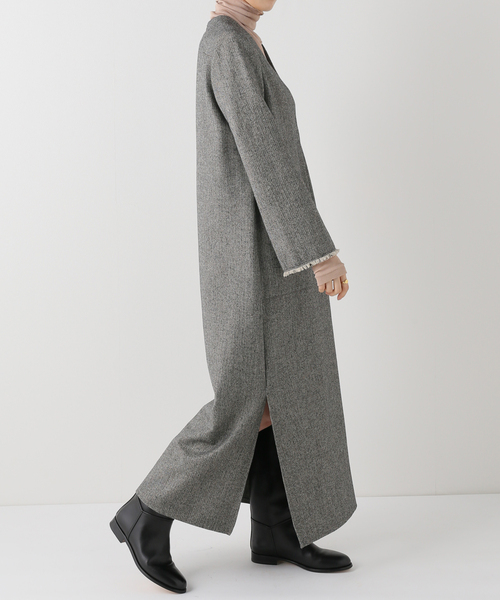IENA（イエナ）の「ウォッシャブルTweedデザインワンピース 