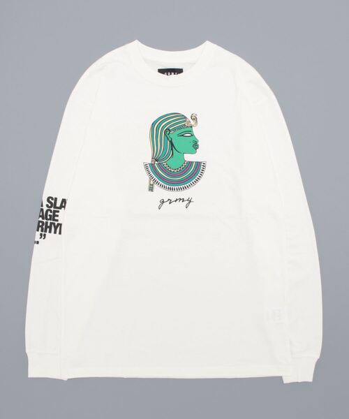 GRIMEY（グライミー）の「GRMY(GRIMEY)/グライミー/I AM LONG SLEEVE TEE（Tシャツ/カットソー・メンズ・ホワイト/ブラック・L/XL/M/S）」の17枚目の写真