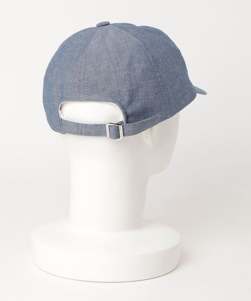 Maison Kitsune(メゾンキツネ)の「SMALL FOX HEAD EMBROIDERY 6P CAP(キャップ・メンズ・インディゴブルー・U)」の2枚目の写真