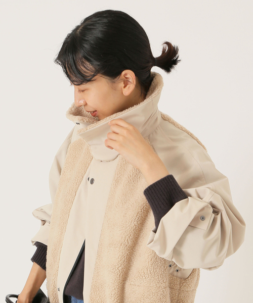 イエナ 別注　ヴァシュモン ボアコート VACHEMENT ヴァシュモン 】IENA 別注 ボアコート