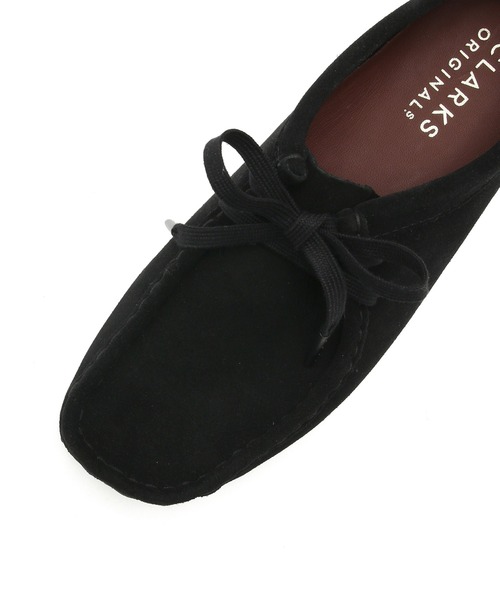 Clarks（クラークス）の「【CLARKS】WALLABEE SHOES（モカシン/デッキシューズ・レディース・ブラウン系その他2/ブラック・36/37/38）」の7枚目の写真