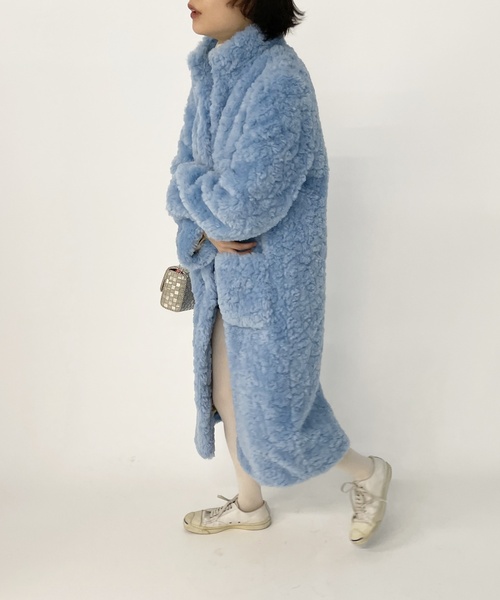 SHRIMPS ファー付きコート サイズ8 Shrimps Coat | eBay