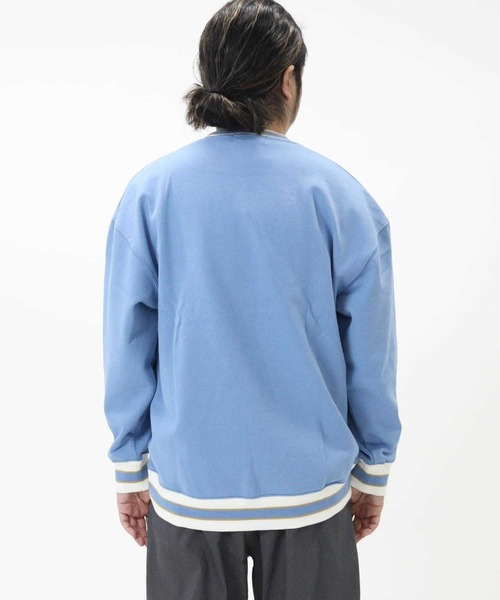 Right-on（ライトオン）の「スマボリブラインスウェット（スウェット・メンズ・ブラック/サックスブルー/オフホワイト・XL/L/M）」の5枚目の写真