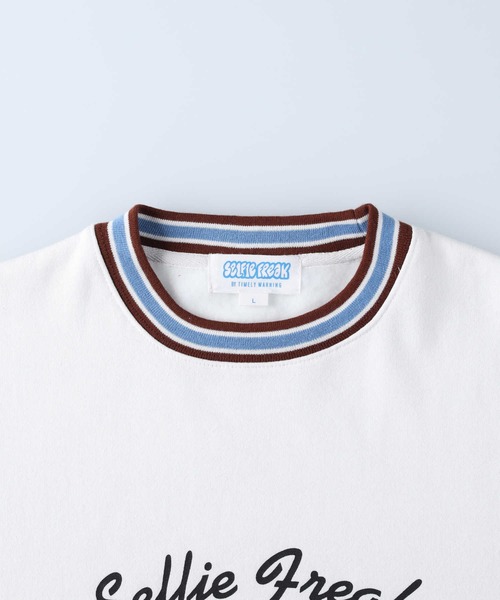 Right-on（ライトオン）の「スマボリブラインスウェット（スウェット・メンズ・ブラック/サックスブルー/オフホワイト・XL/L/M）」の11枚目の写真