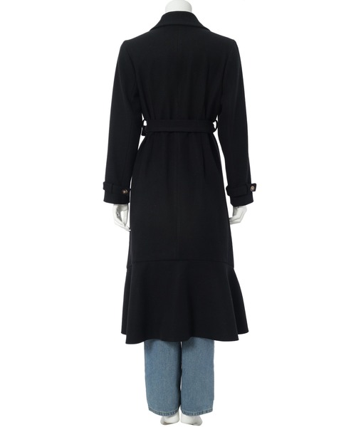 fifth(フィフス)の「マーメイドチェスターコート(チェスターコート・レディース・ブルー系その他5/ブラック/アイボリー・M)」の15枚目の写真