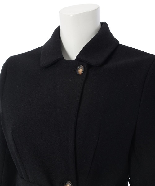 fifth(フィフス)の「マーメイドチェスターコート(チェスターコート・レディース・ブルー系その他5/ブラック/アイボリー・M)」の16枚目の写真