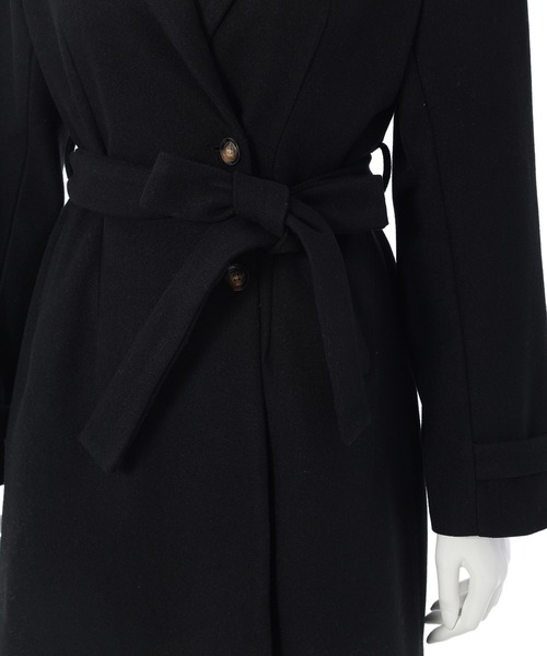 fifth(フィフス)の「マーメイドチェスターコート(チェスターコート・レディース・ブルー系その他5/ブラック/アイボリー・M)」の17枚目の写真