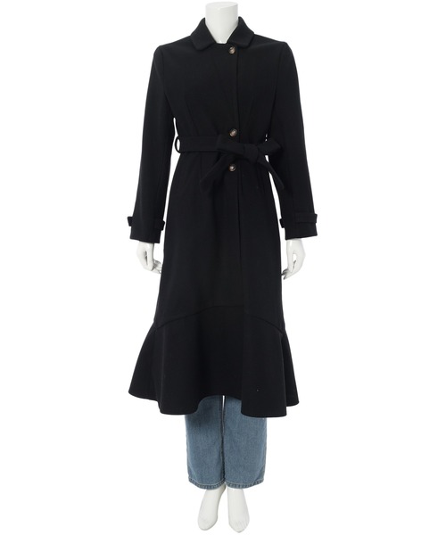 fifth(フィフス)の「マーメイドチェスターコート(チェスターコート・レディース・ブルー系その他5/ブラック/アイボリー・M)」の11枚目の写真