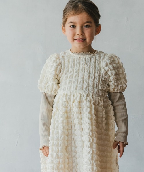 ふんわりぽこぽこパフスリーブワンピース ワンピース Pairmanon ペアマノン のファッション通販 Zozotown