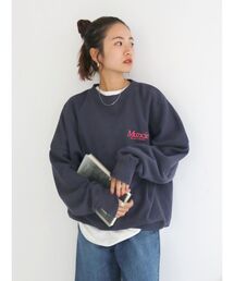Ungrid | Muncieロゴルーズスウェット(スウェット)