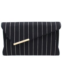 BEAMS LIGHTS Women's | ma chere Cosette? / ストライプアシメ(クラッチバッグ)