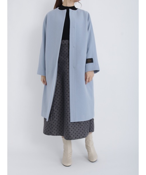 Te chichi（テチチ）の「ドットジャカードフレアスカート（スカート・レディース・チャコール/オフホワイト・SMALL/MEDIUM）」の7枚目の写真