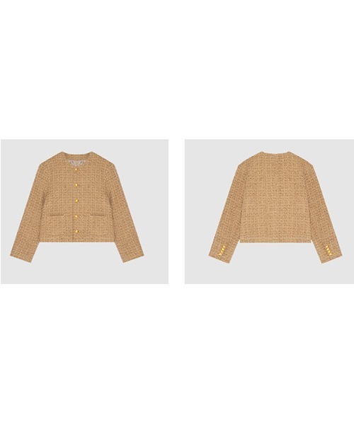 SALE★Fano Studios ウールミックス　ツイードジャケット SALE☆Fano Studios ウールミックス ツイードジャケット