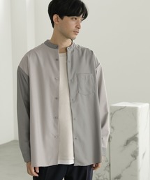 LAKOLE | スムースTRバンドカラーシャツ / 178987(シャツ/ブラウス)