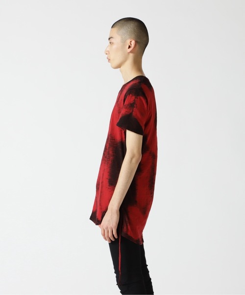 KMRii 半袖カットソー size０ KMRii（ケムリ）の「KMRii/ケムリ/別注Discharged SideShirring