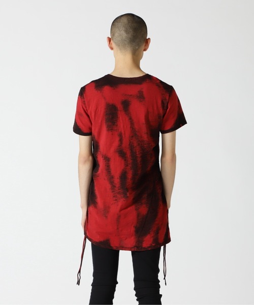 KMRii ケムリ　BLACK FLAG Tシャツ KMRii tシャツ KMRii/ケムリ/別注SKULL FLOWER TEE メンズ