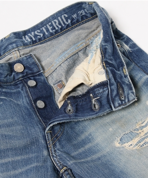 HYSTERIC GLAMOUR(ヒステリックグラマー)の「PPR加工 デニム HYSTERIC GLAMOUR(ヒステリックグラマー)の「PPR加工 デニム