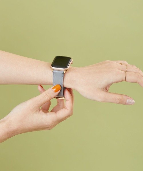 HASHIBAMI(ハシバミ)の「【HASHIBAMI】リセ アップルウォッチバンド S (38/40/41mm用) Apple Watch Band(デジタル腕時計・レディース・グレイッシュベージュ/ブラック/ナチュラル/ライトピンク/ブラウン/グレー系その他・FREE)」の13枚目の写真
