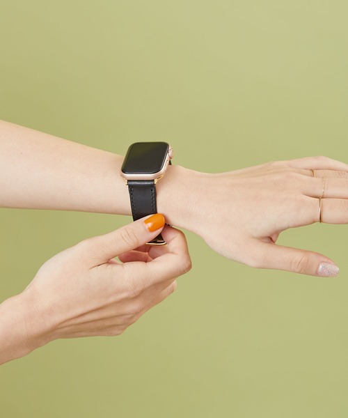 HASHIBAMI(ハシバミ)の「【HASHIBAMI】リセ アップルウォッチバンド S (38/40/41mm用) Apple Watch Band(デジタル腕時計・レディース・グレイッシュベージュ/ブラック/ナチュラル/ライトピンク/ブラウン/グレー系その他・FREE)」の15枚目の写真