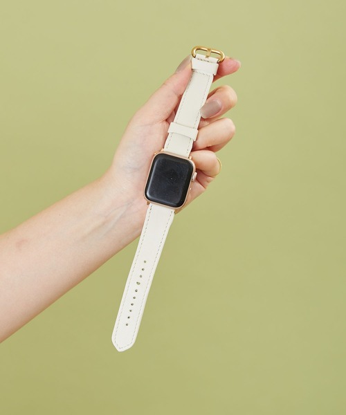 HASHIBAMI(ハシバミ)の「【HASHIBAMI】リセ アップルウォッチバンド S (38/40/41mm用) Apple Watch Band(デジタル腕時計・レディース・グレイッシュベージュ/ブラック/ナチュラル/ライトピンク/ブラウン/グレー系その他・FREE)」の8枚目の写真