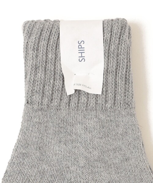 SHIPS（シップス）の「スニーカーソックス（ソックス/靴下・レディース・ブラック/グレー/ライトホワイト・ONE SIZE）」の4枚目の写真