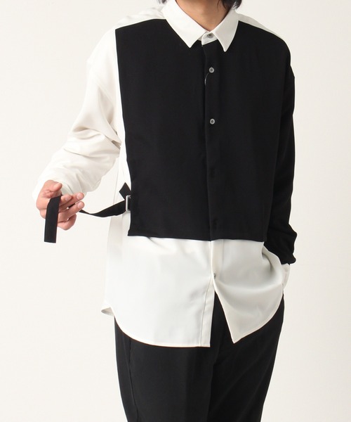 【美品】Ozzon Desoro アシンメトリーシャツ 美品】Ozzon Desoro アシンメトリーシャツ - メルカリ