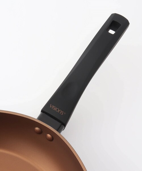 212 KITCHEN STORE(トゥワントゥキッチンストア)の「◆VISIONS IH対応フライパン 28cm BK(鍋/フライパン・レディース・その他・00)」の6枚目の写真