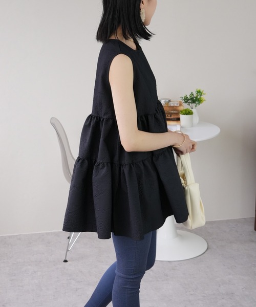 新発売】今週の市販 ANN DEMEULEMESTEER シルク・ノースリーブ