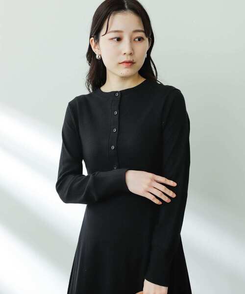 SENSE OF PLACE by URBAN RESEARCH（センスオブプレイスバイアーバンリサーチ）の「2WAYフレアロングカットワンピース（ワンピース・レディース・アイボリー/ブラック/グレー・ONE/S）」の13枚目の写真