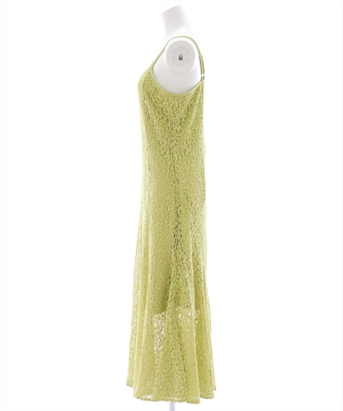 clear（クリア）の「レースキャミワンピース（ワンピース・レディース・ブルー/アイボリー/グリーン・F）」の5枚目の写真