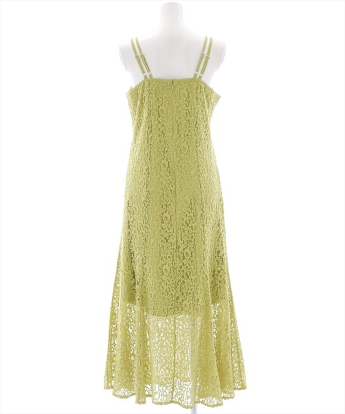 clear（クリア）の「レースキャミワンピース（ワンピース・レディース・ブルー/アイボリー/グリーン・F）」の7枚目の写真