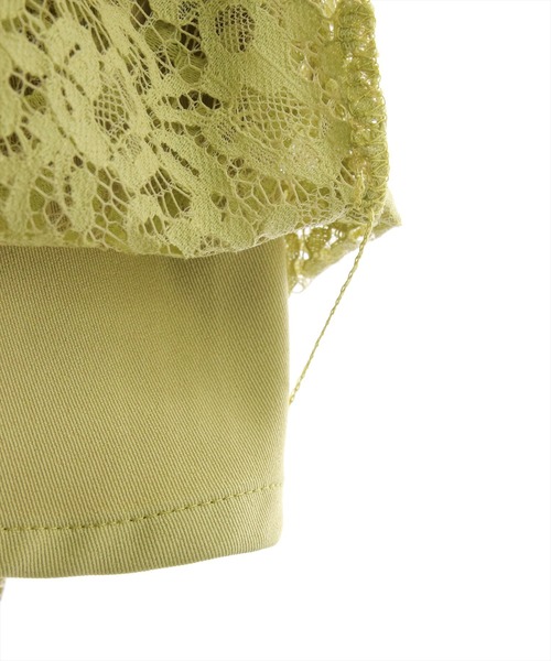 clear（クリア）の「レースキャミワンピース（ワンピース・レディース・ブルー/アイボリー/グリーン・F）」の11枚目の写真