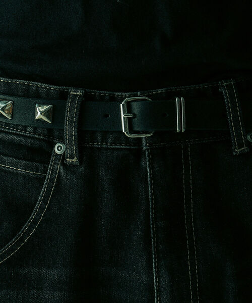 VAPORIZE（ヴェイパライズ）の「VAPORIZE / Studs Belt（ベルト・メンズ・ブラック・LARGE/MEDIUM）」の3枚目の写真