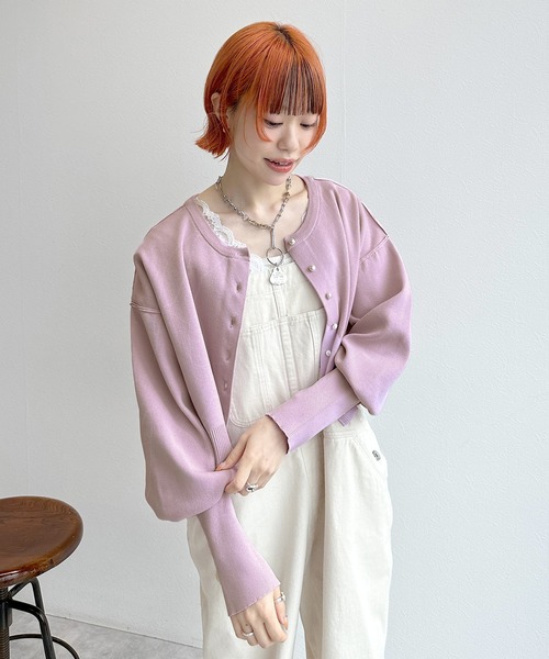 w closet（ダブルクローゼット）の「クロップドカーディガン