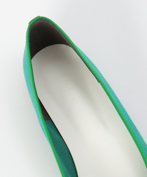 ikka（イッカ）の「らく軽ペタンコパンプス（パンプス・レディース・ライトグレー/ブラック/ベージュ/グリーン/ブルー・S/M/L）」の13枚目の写真