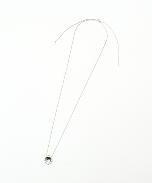 qualite（カリテ）の「オーバルチャームアジャスドネックレス（ネックレス・レディース・シルバー/ゴールド・フリー）」の8枚目の写真