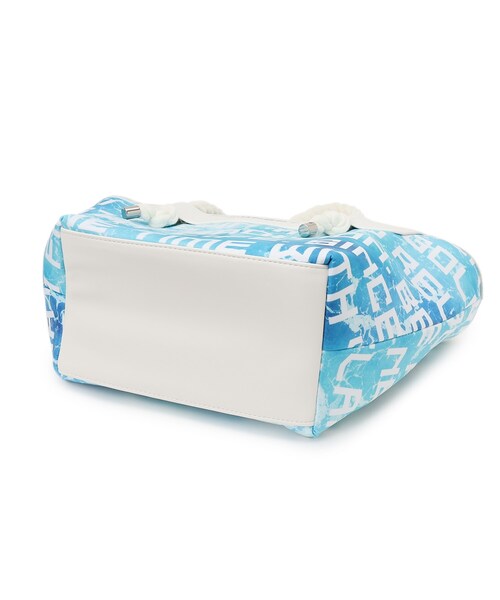 adabat（アダバット）の「◆ロープハンドル ロゴデザイン カートバッグ（トートバッグ・レディース・ライトグリーン系/ブルー系5・00）」の6枚目の写真