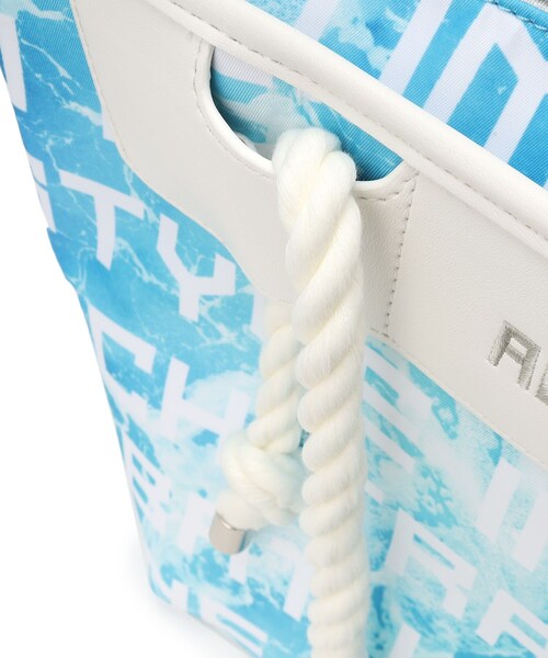 adabat（アダバット）の「◆ロープハンドル ロゴデザイン カートバッグ（トートバッグ・レディース・ライトグリーン系/ブルー系5・00）」の7枚目の写真